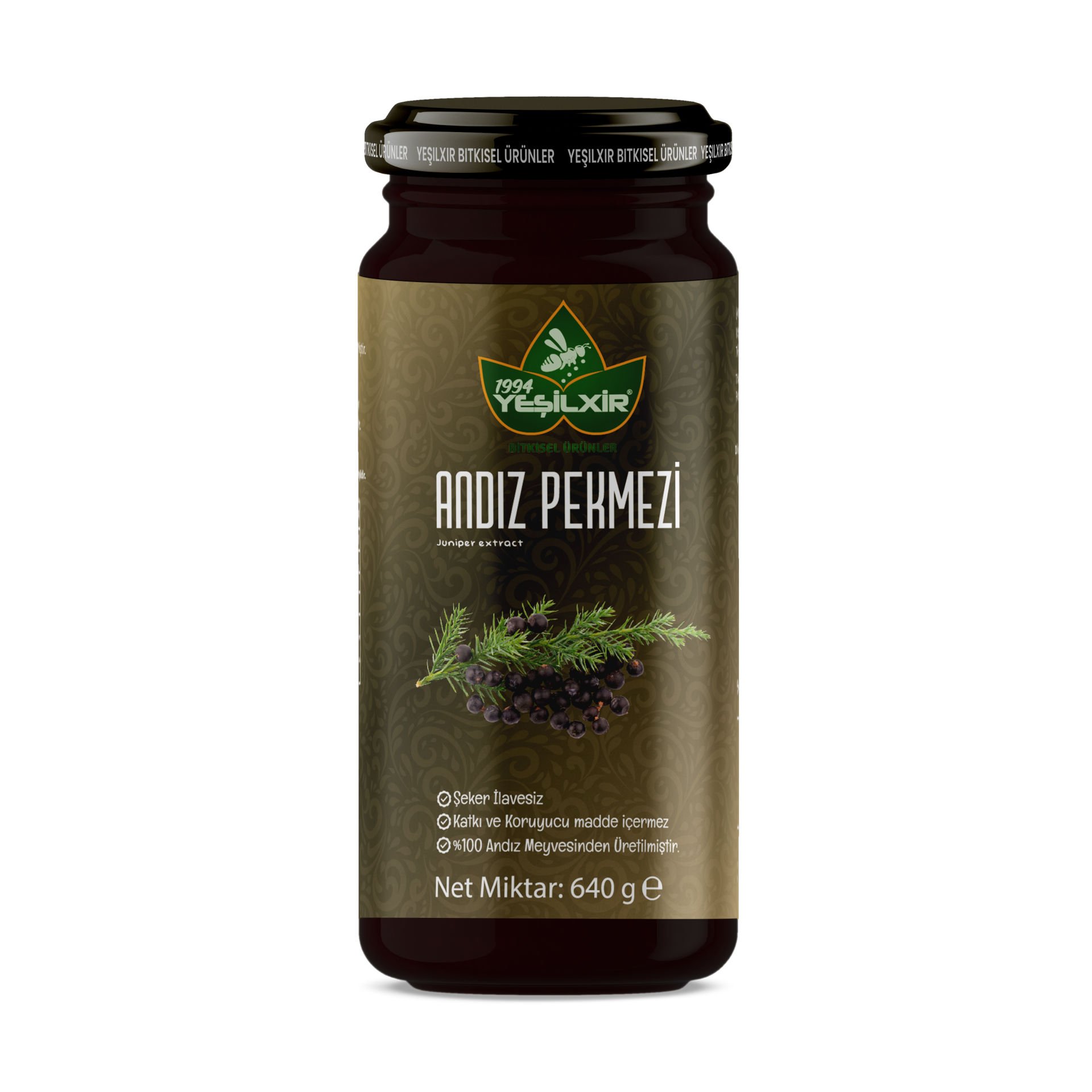 Yeşilxir Organik Andız Pekmezi 640 G