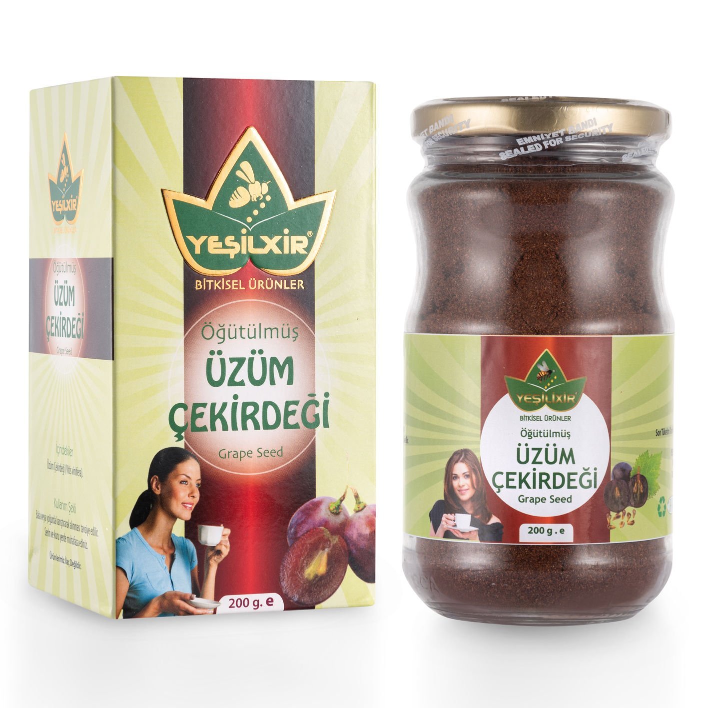 Yeşilixir Öğütülmüş Üzüm Çekirdeği