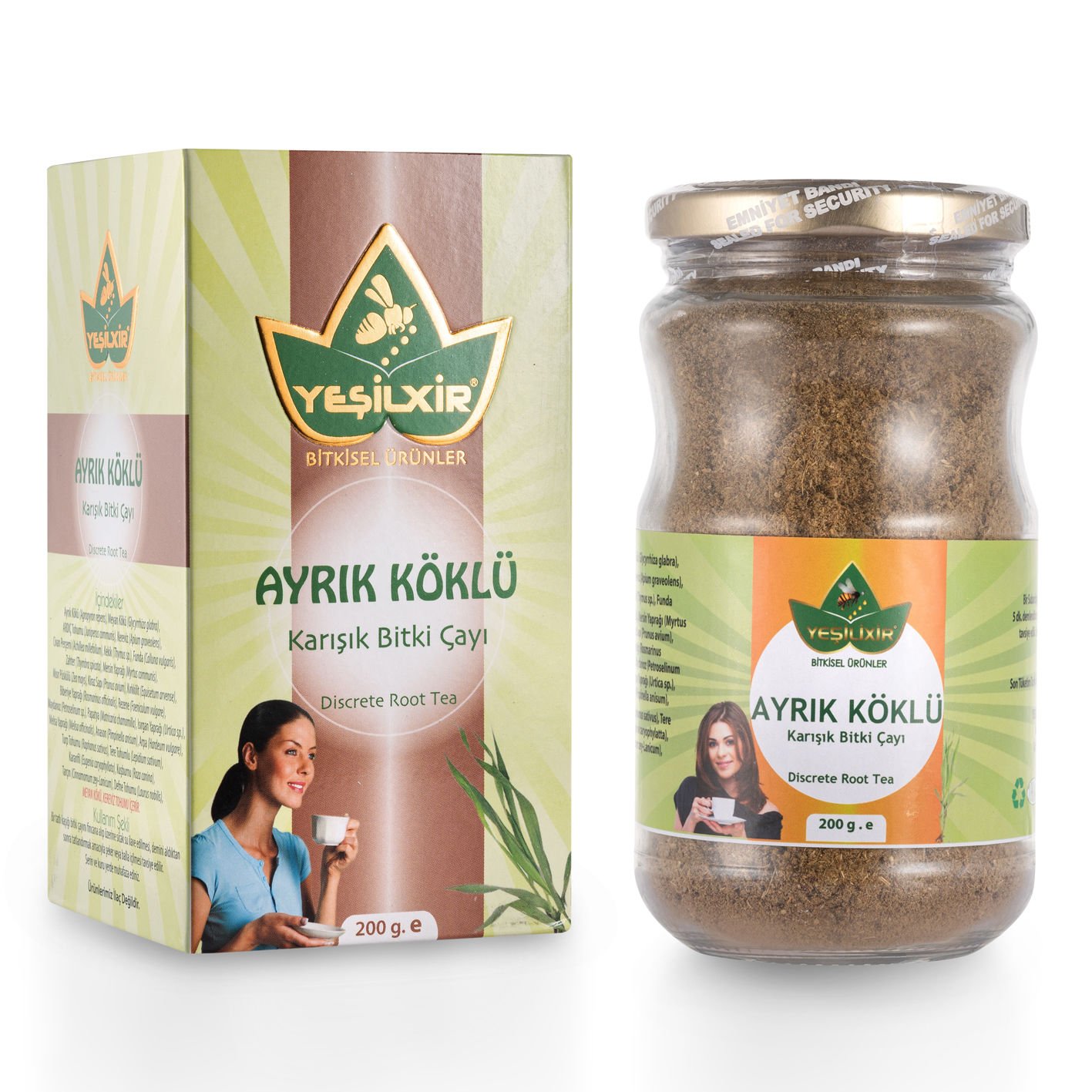 Yeşilixir Ayrık Köklü Karışık Bitki Çayı