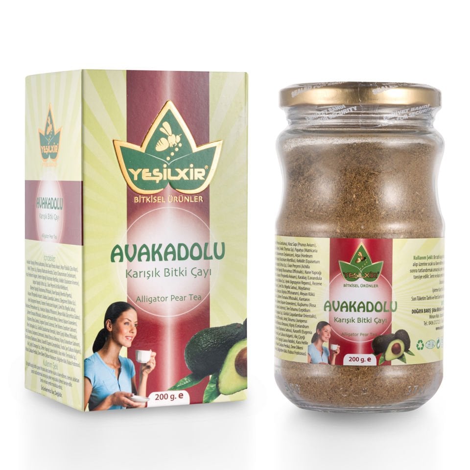 Yeşilixir Avokadolu Karışık Bitki Çayı