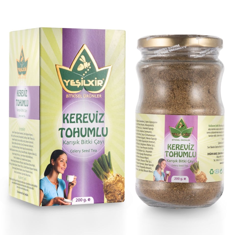 Yeşilixir Kereviz Tohumlu Karışık Bitki Çayı