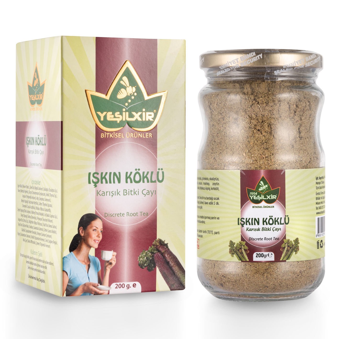 Yeşilixir Işkın Köklü Karışık Bitki Çayı