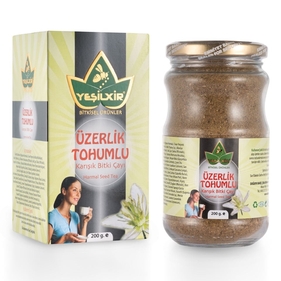 Yeşilixir Üzerlik Tohumlu Karışık Bitki Çayı