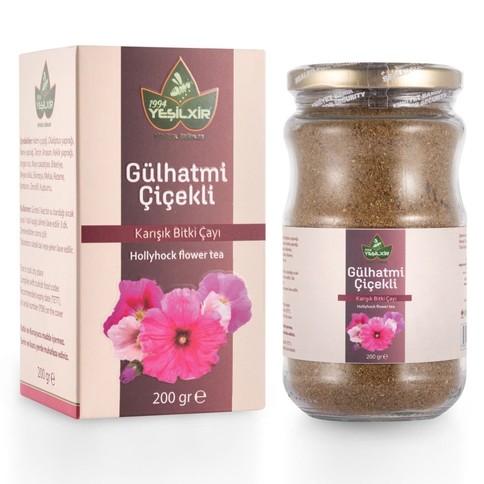Yeşilixir Gülhatmi Çiçekli Karışık Bitki Çayı