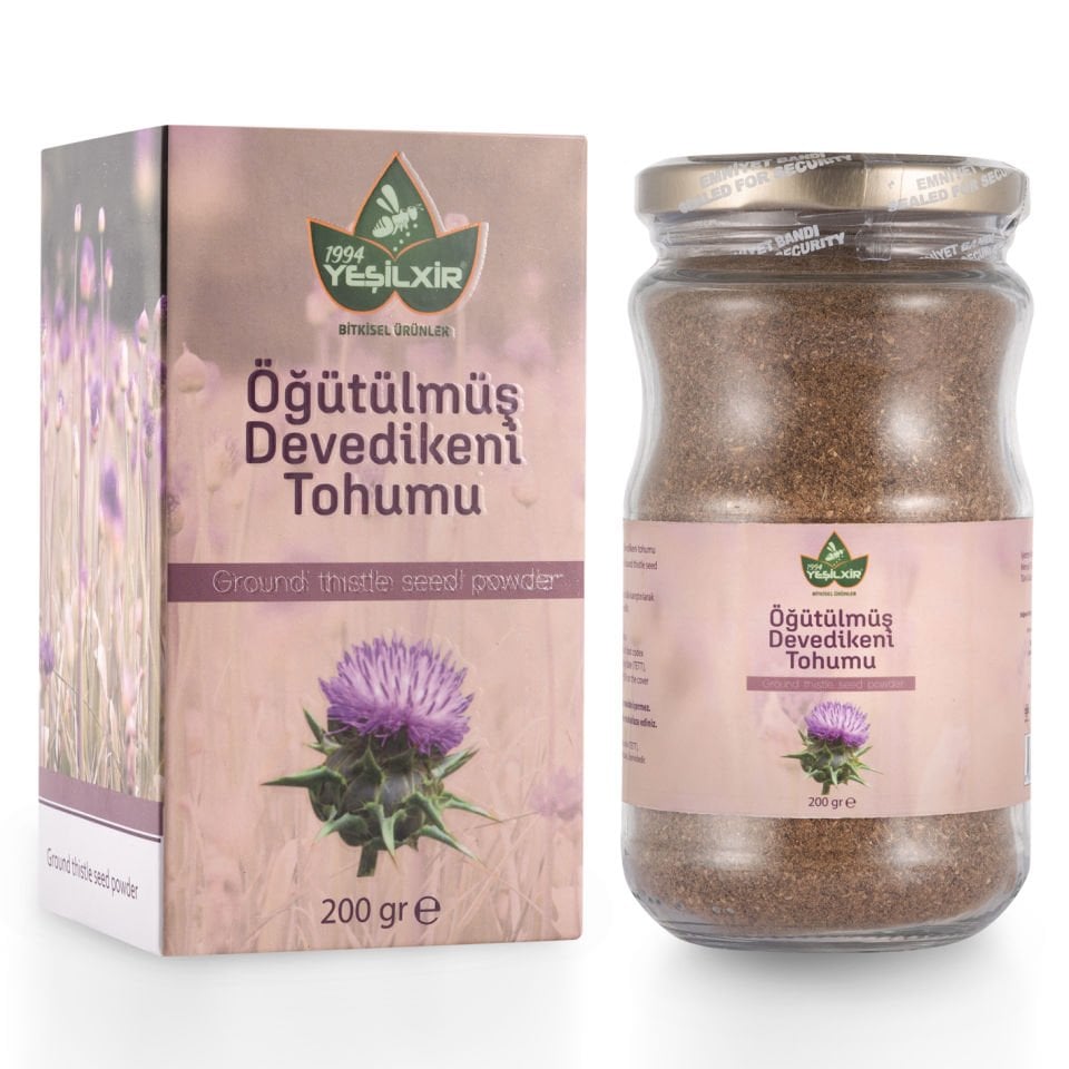 Yeşilixir Öğütülmüş Devedikeni Tohumu