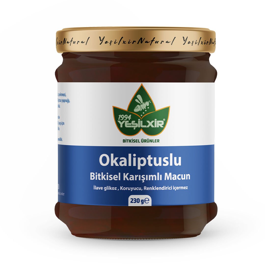 Yeşilixir Okaliptuslu Bitkisel Karışımlı Macun 230 gr