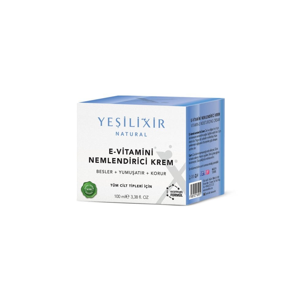 Yeşilixir E Vitamini Nemlendirici krem