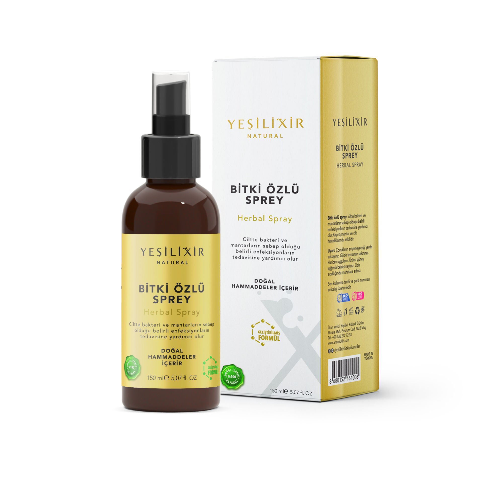 Yeşilixir Bitki Özlü Sprey