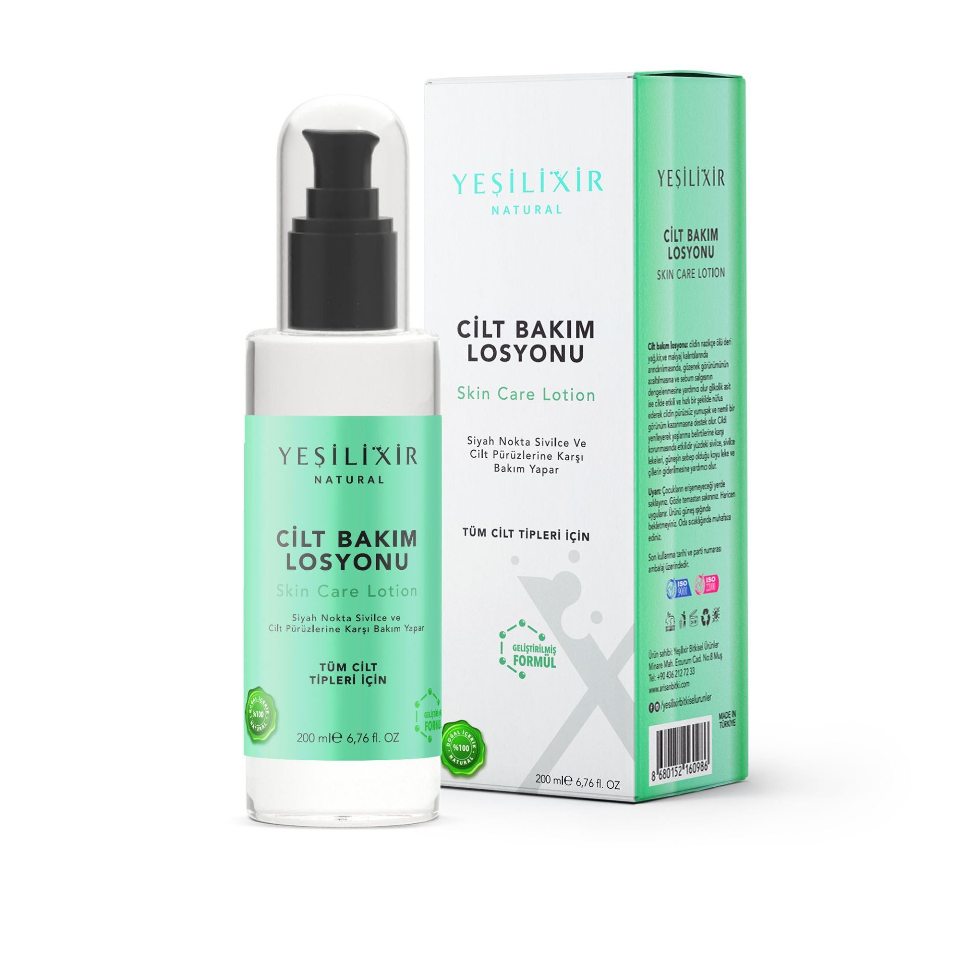 Yeşilixir Cilt Bakım Losyonu